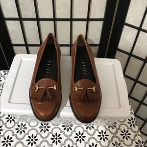 Amalfi Italy Woman Leather Loafers In  Brown